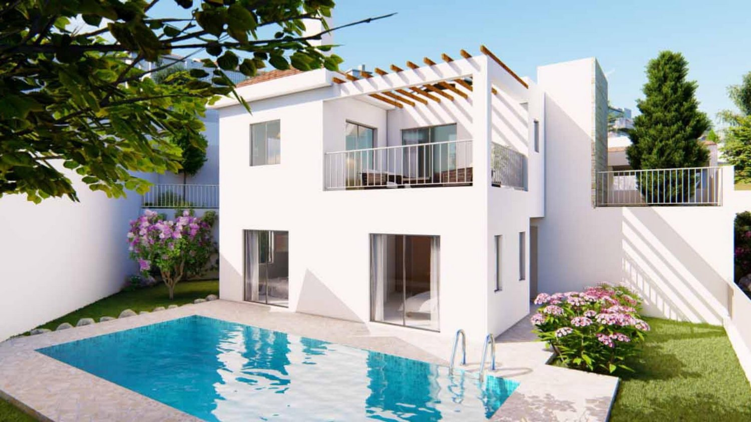 Villa T3 em Agnades Village, Polis, Cyprus N.º 17426