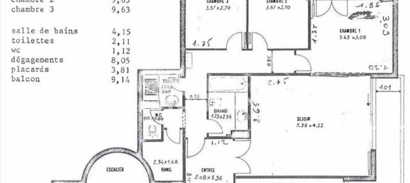 3 Schlafzimmer Wohnung in Versailles, France, Nr. 164575 9
