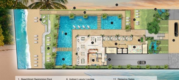 1 dormitorio condominium en venta en Pattaya, Chonburi, Eastern Thailand, Thailand № 82644 13