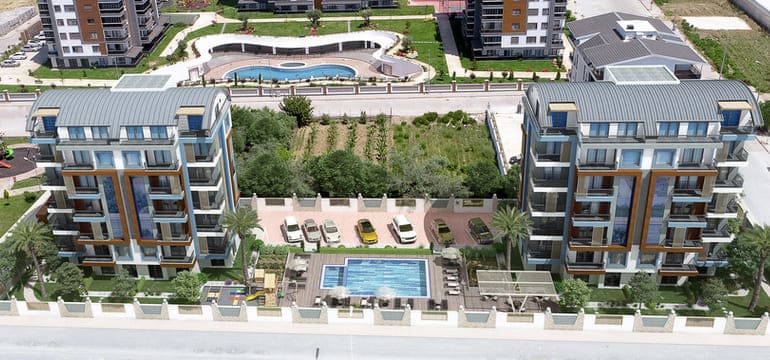 Wohnung 1+1 in Gazipasa, Turkey, Nr. 3409