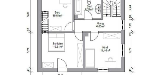 Casa de 3 dormitorios en Aichach-Friedberg, Germany No. 253481 27