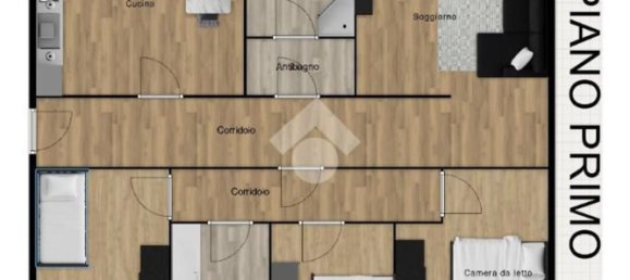 Квартира с 4 спальнями в Сондрио, Италия № 359585 24