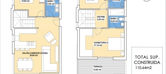 Villa de 3 dormitorios en Pinar De Campoverde, Spain No. 6723 6