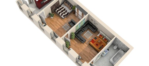 Apartamento de 2 habitaciónes en Simmering, Austria No. 152300 11