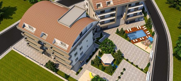 Ático de 3 habitaciónes en Oba, Turkey No. 10032 4