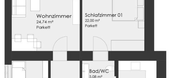 Apartamento de 3 habitaciónes en Meidling, Austria No. 116715 14