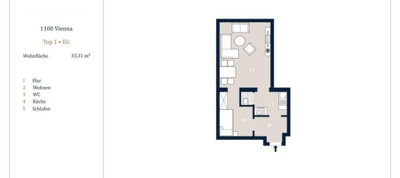 Studio in Favoriten, Austria No. 242345 13