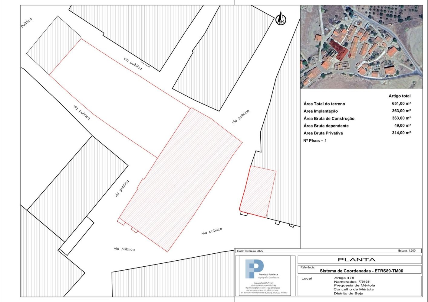  Land in Mertola, Portugal No. 277122