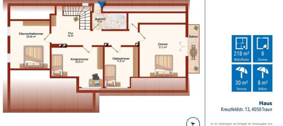 8-Zimmer Villa in Traun, Austria, Nr. 225396 19