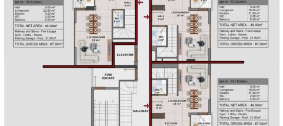 Apartment 2+1 in Oba, Turkey No. 13128 12