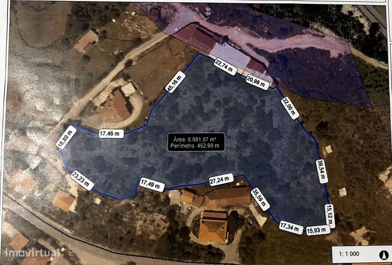 8681m² Land in Mondim de Basto, Portugal No. 281308