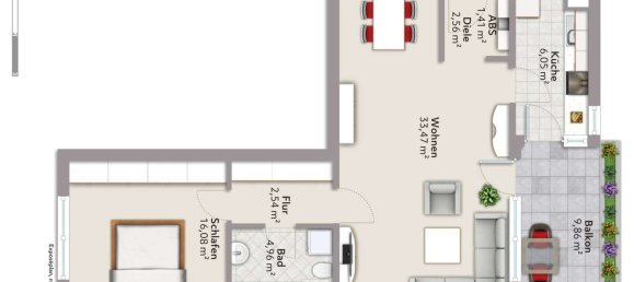 1 bedroom Apartment in Lorrach, Germany No. 317406 13