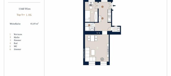 2غرفة شقة في Ottakring, Austria رقم 225410 5