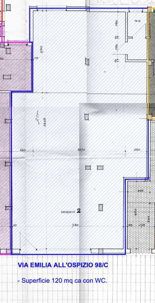 Коммерческая недвижимость 127м² в Реджо Эмилия, Италия № 100800