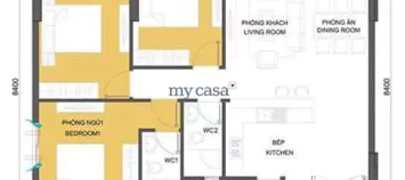 3 bedrooms Apartment in Thu Duc, Vietnam No. 8463 14