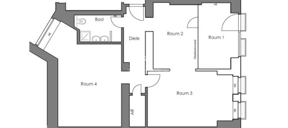 Imóvel comercial em Neukolln, Germany 84 m² N.º 258459 21