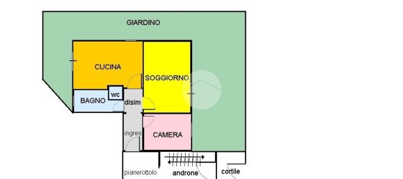 Apartamento T2 em Palermo, Italy N.º 336270 31