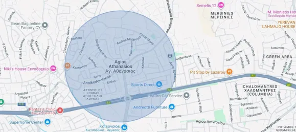 Квартира с 1 спальней в Агиос Афанасиос, Кипр № 25718 7