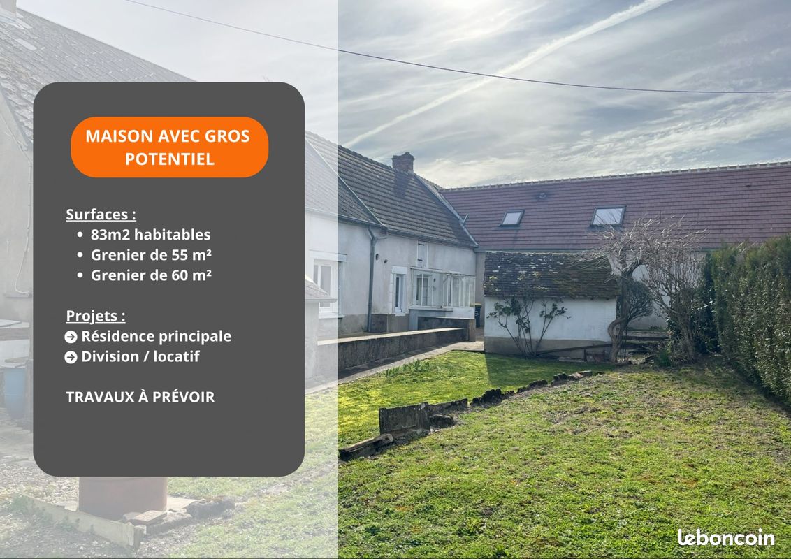 3 Schlafzimmer Haus in Chaingy, France, Nr. 75637