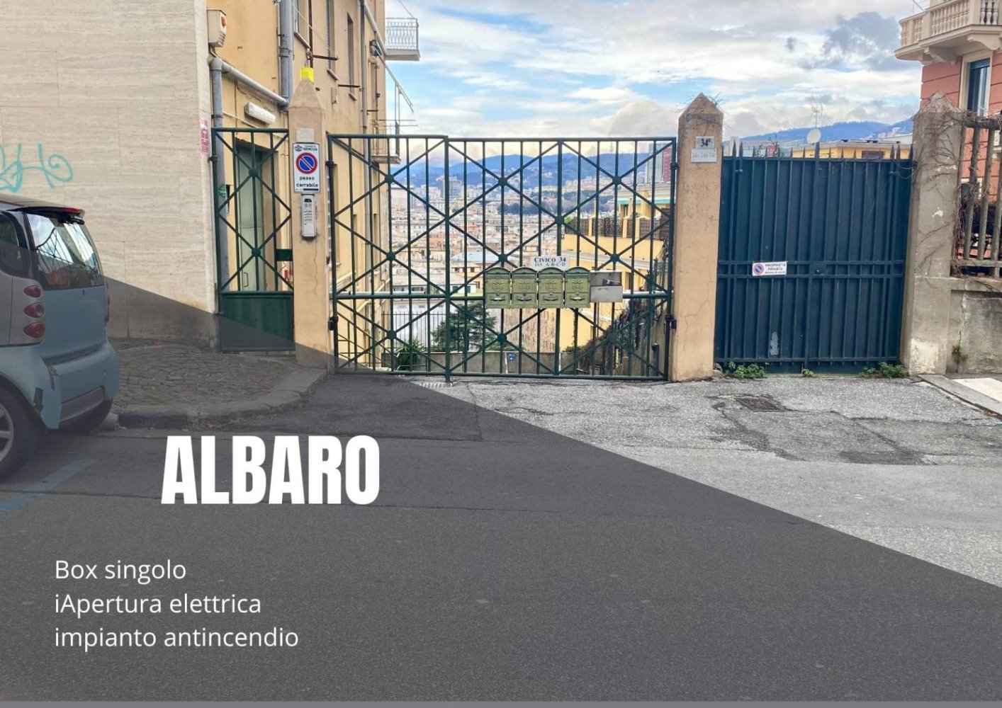 Гараж 14м² в Генуя, Италия № 292408