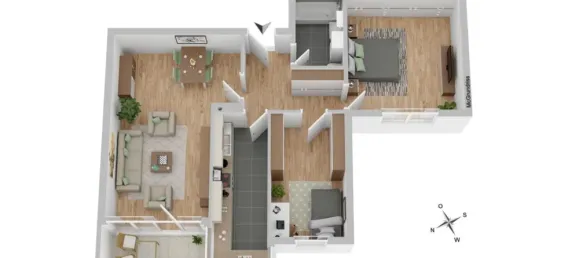 2 bedrooms Apartment in Frankenthal, Germany No. 280648 19