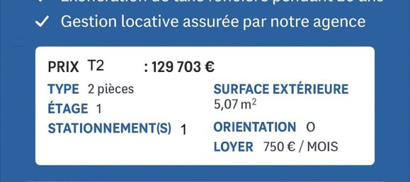 Apartamento de 1 dormitorio en Bourg-en-Bresse, France No. 305044 2