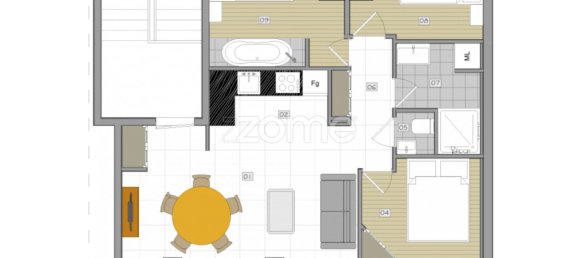 Apartamento de 3 dormitorios en Quarteira, Portugal No. 281177 2