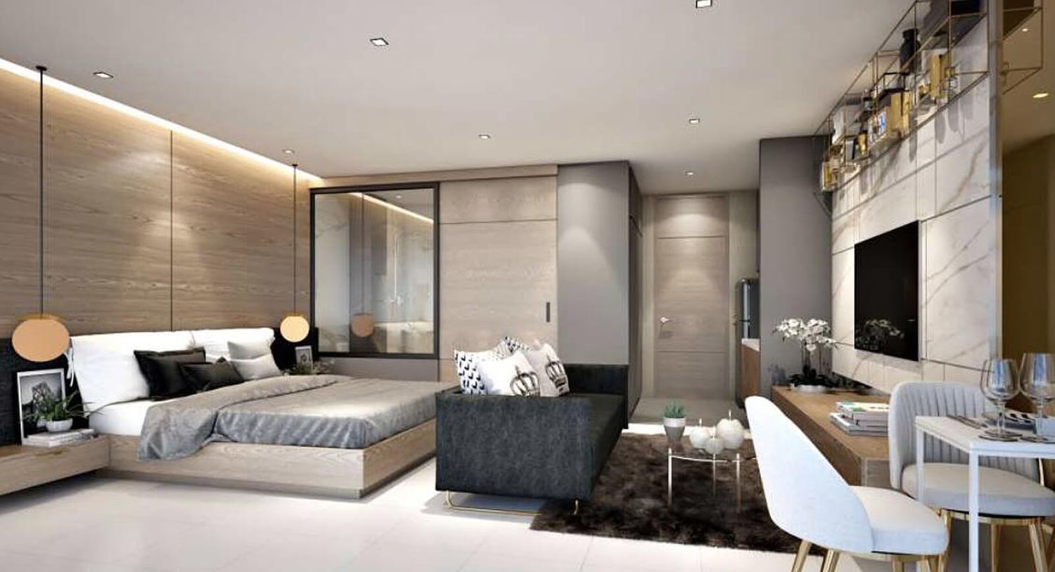 Apartamento com 2 quartos em condomínio em The Sea Heaven Phuket, Thailand N.º 30051