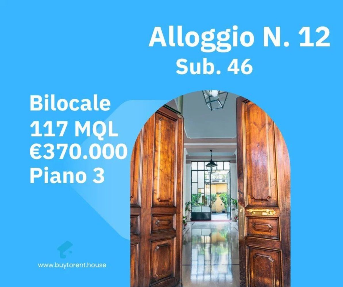 4 rooms Apartment in Turin, Italy No. 307003