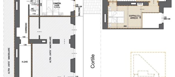 4 rooms Apartment in Turin, Italy No. 307003 5