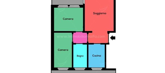 3غرفة شقة في Novara, Italy رقم 264415 24