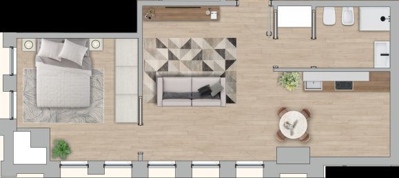 3غرفة شقة في Milan, Italy رقم 339115 3