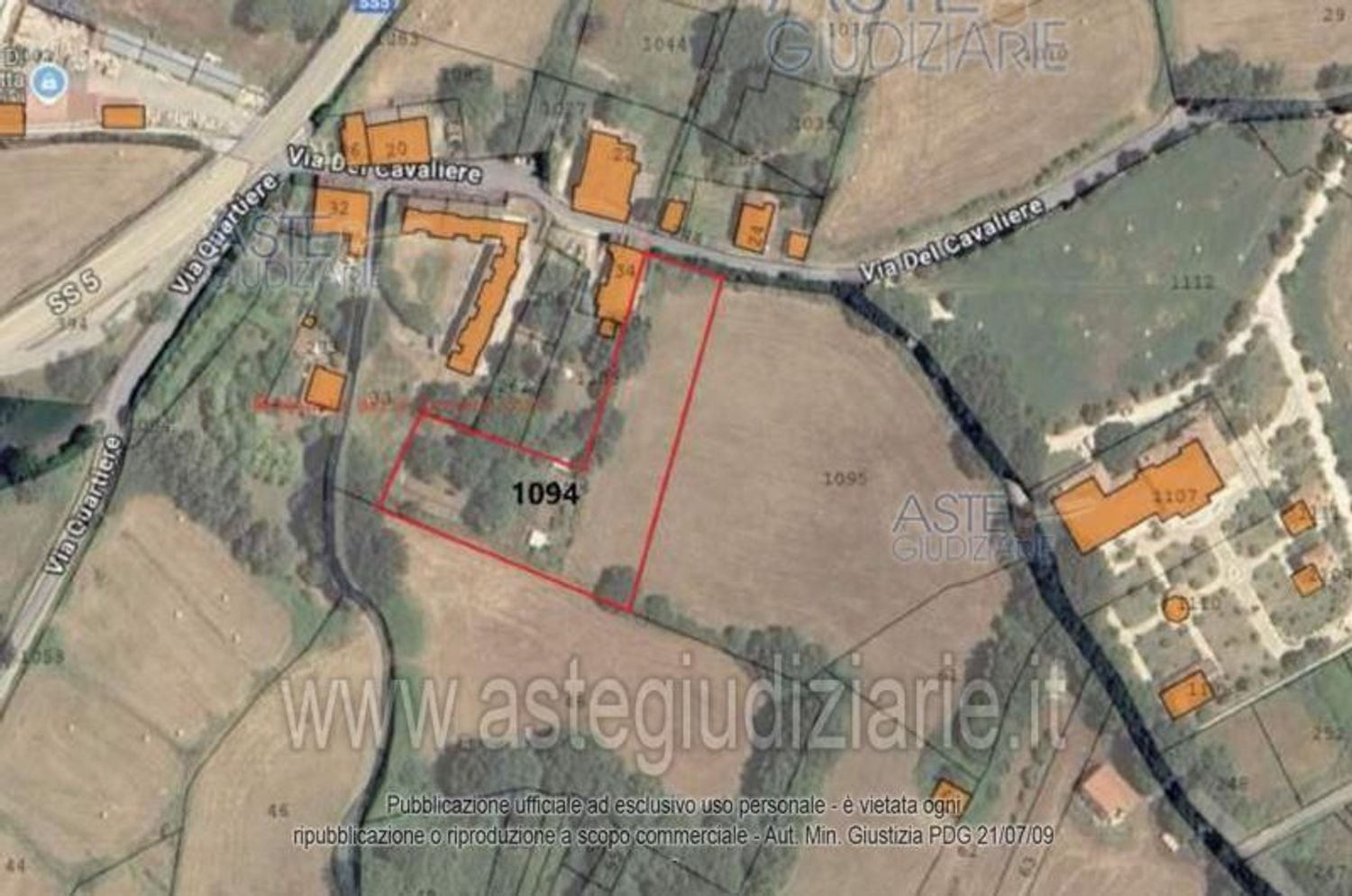 3810m² Land in Oricola, Italy No. 323688