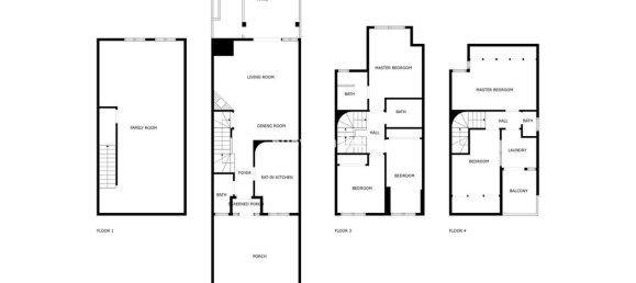 3 غرف نوم تاون هاوس في Marbella, Spain رقم 53593 23