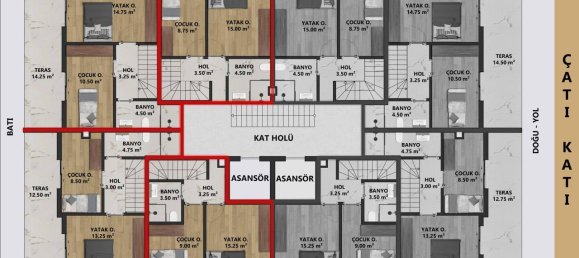 Apartment 1+2 in Antalya, Turkey No. 30432 17