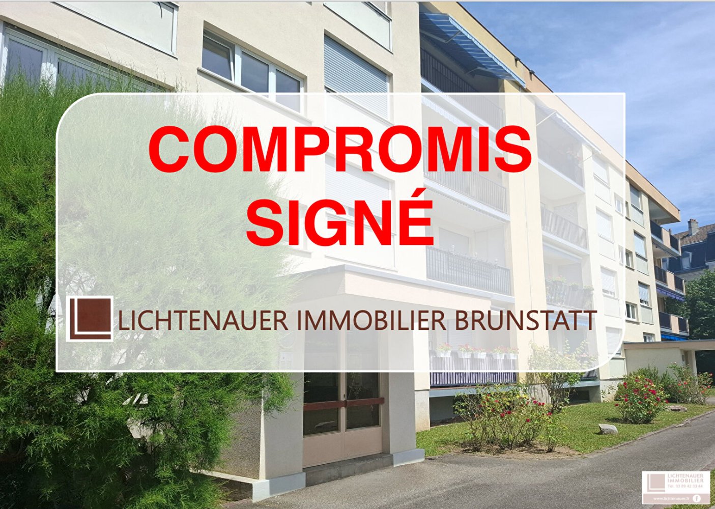 Apartamento de 3 dormitorios en Brunstatt-Didenheim, France No. 252977