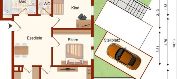 2 bedrooms Apartment in Rems-Murr-Kreis, Germany No. 267102 8