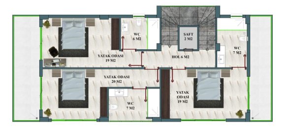 6 rooms Villa in Kargicak, Turkey No. 10202 16