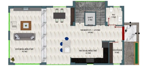 6 rooms Villa in Kargicak, Turkey No. 10202 15