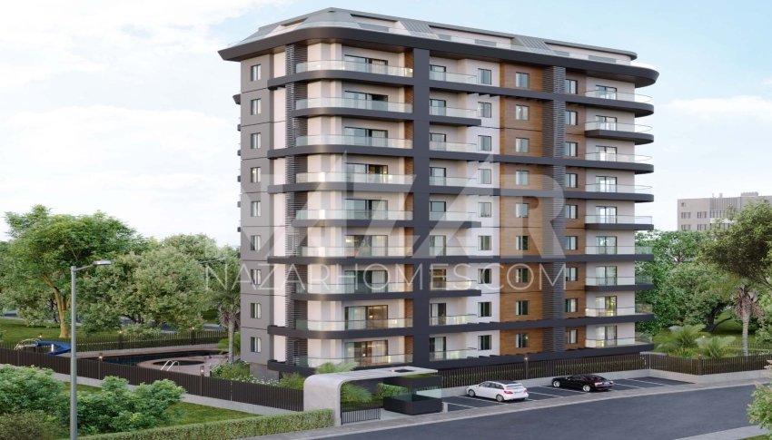 Apartamento de 2+1 en Alanya, Turkey No. 14440