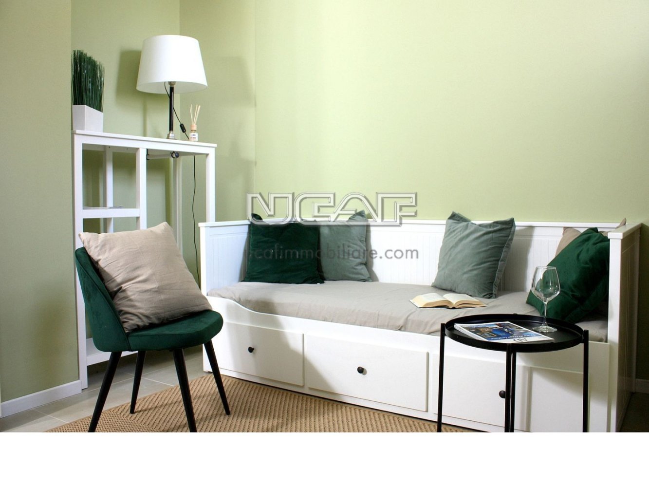 Квартира с 1 спальней в Милан, Италия № 357870