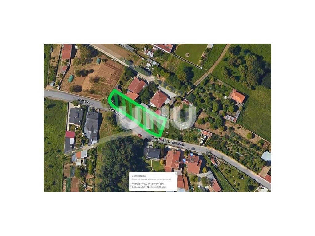 805m² Land in Espinho, Portugal No. 75569