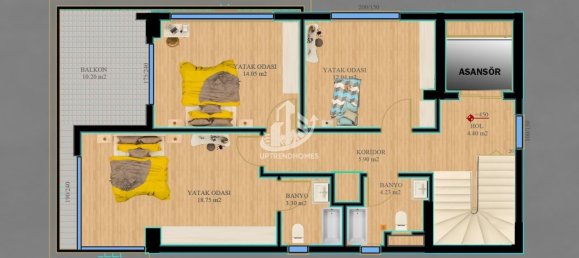 فيلا 4+1 في Kargicak, Turkey رقم 10810 3