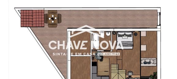 3 غرف نوم منزل في Aguas Santas, Portugal رقم 154103 2