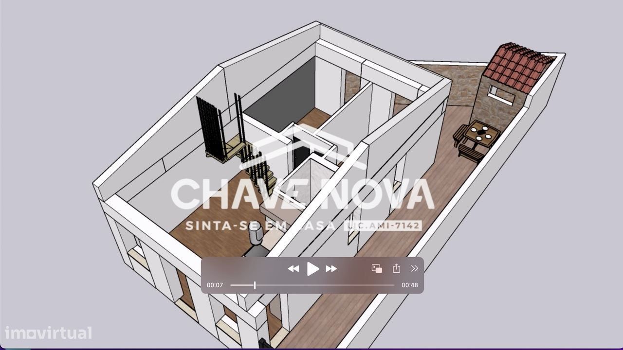 3 غرف نوم منزل في Aguas Santas, Portugal رقم 154103