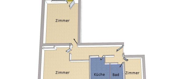 3غرفة شقة في Lichtenrade, Germany رقم 363262 9