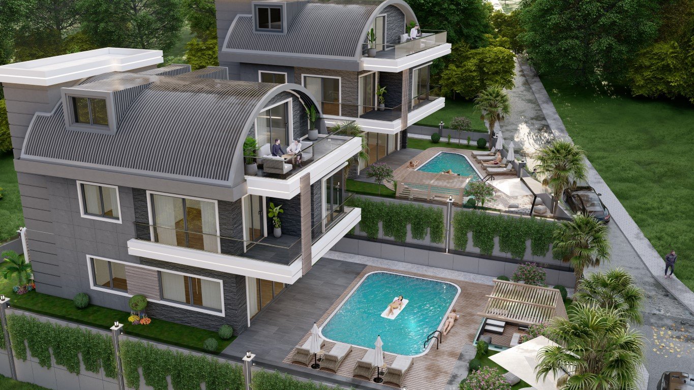 Villa 3+1 in Alanya, Turkey No. 16922