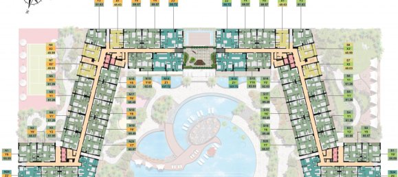 1 chambre Condo à Midori Park The Glory Thu Dau Mot, Vietnam No. 20171 3