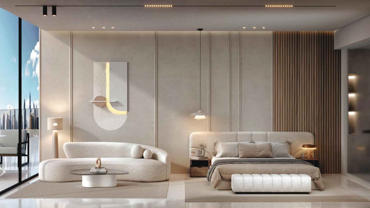 Квартира 49.7м² в The Boulevard, Dubai Land, ОАЭ № 64178