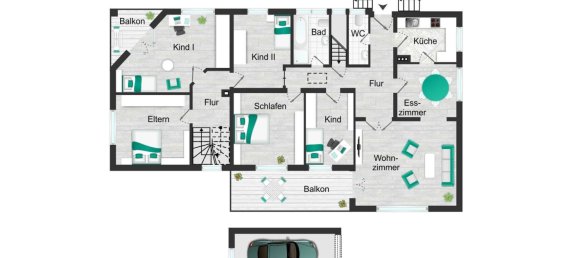 Casa de 9 habitaciónes en Laubach, Germany No. 106754 20